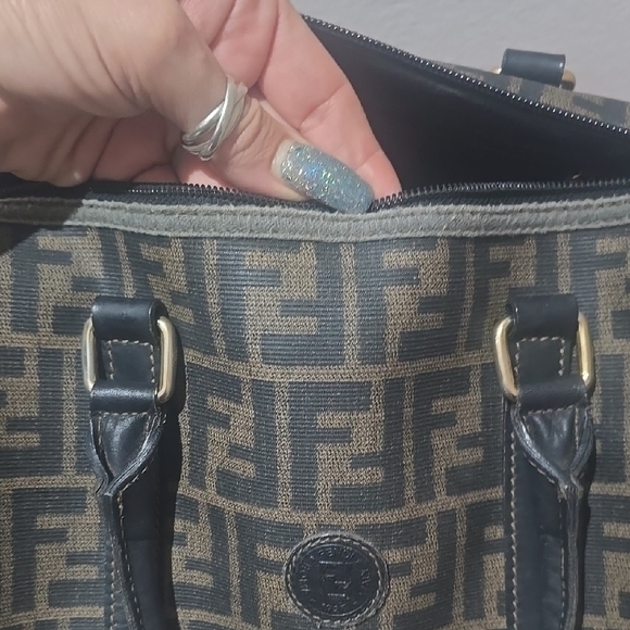 Fendi Black and Brown Women's Bag - Picture 14 of 16